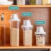 Cross-border European standard graduated rice bucket, household food-grade millet storage box, coarse grain jar, sealed jar, flour storage jar Specification image